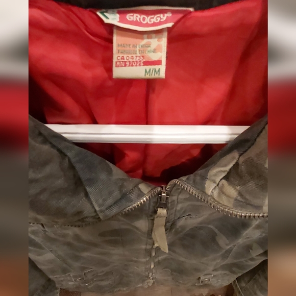 Groggy embroidered camo coat - Picture 4 of 11